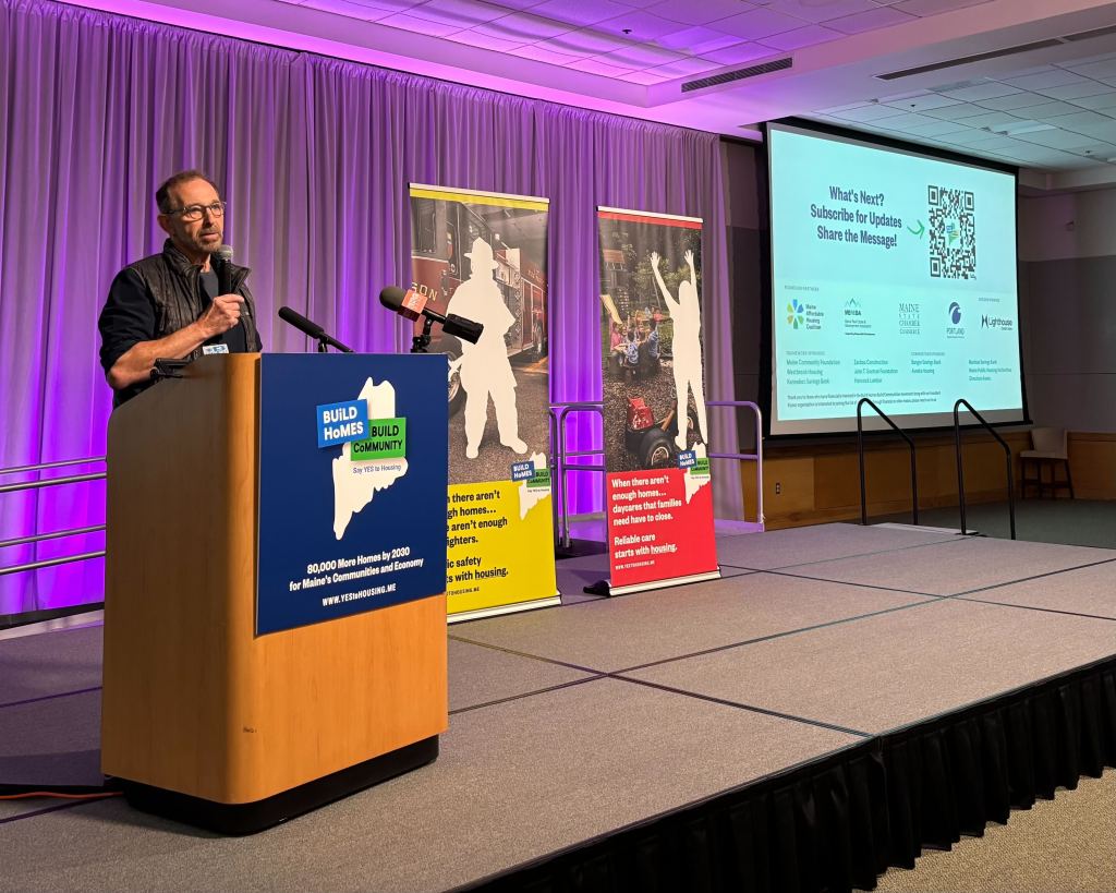 Chef David Turin talks about housing shortage at coalition launch